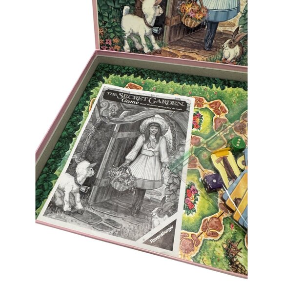 The Secret Garden Board Game Vintage 1993 Ravensburger Rare 100% Complete HTF - Picture 6 of 8